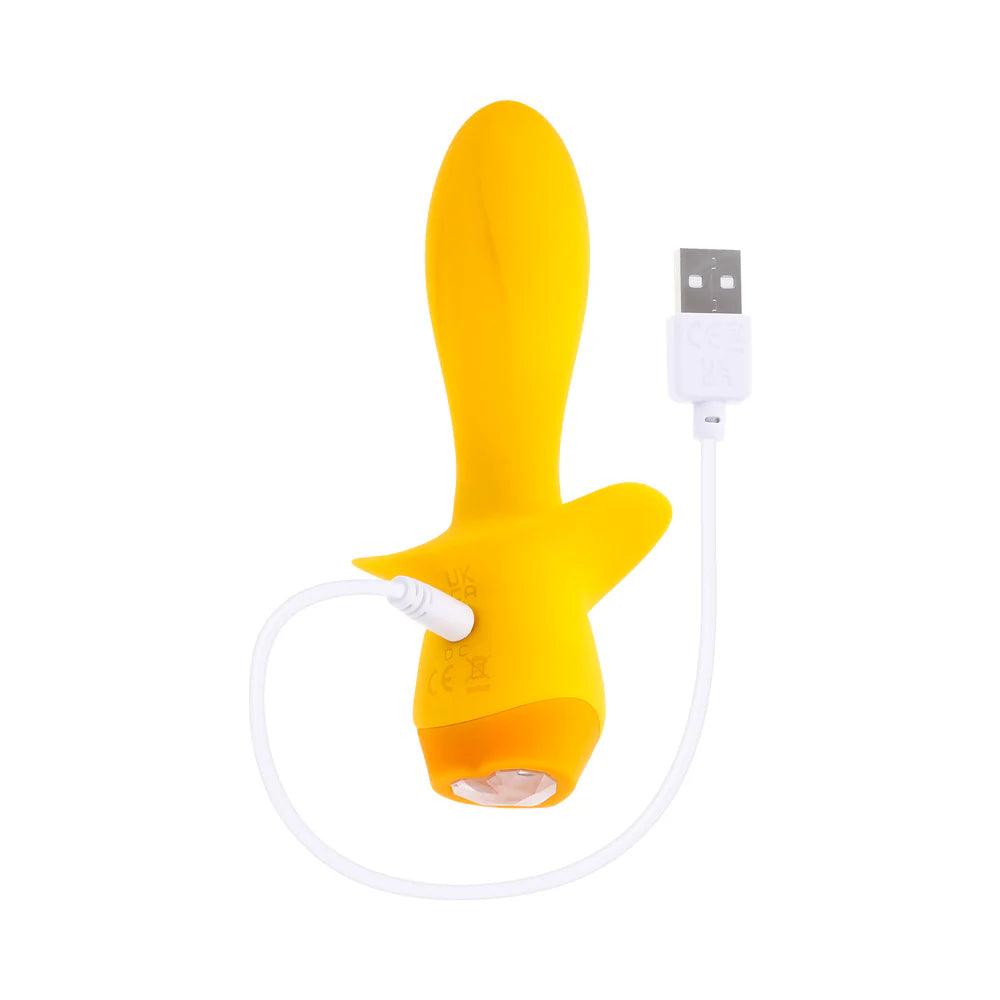 Selopa Mellow Yellow Rechargeable Vibrating Plug Silicone - Buy At Luxury Toy X - Free 3-Day Shipping