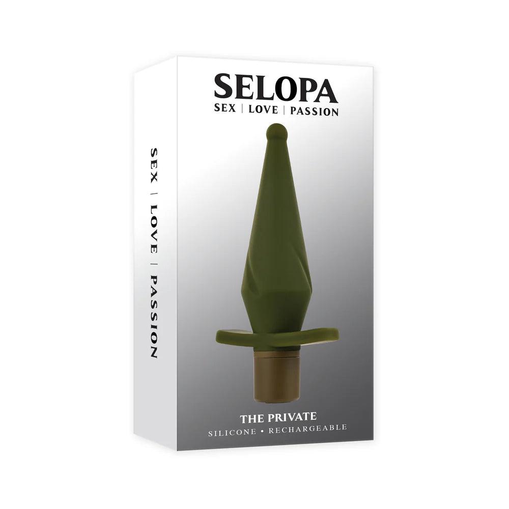 Selopa The Private Rechargeable Silicone Anal Plug - Buy At Luxury Toy X - Free 3-Day Shipping