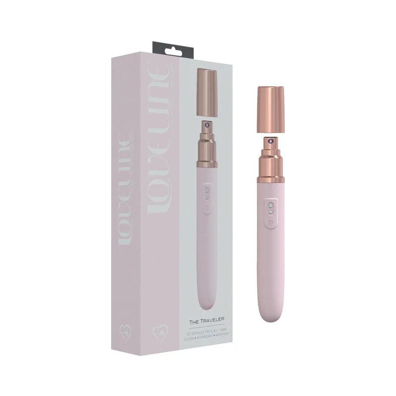 Shots LoveLine The Traveler 10 Speed Travel Vibe Silicone Rechargeable Waterproof - Buy At Luxury Toy X - Free 3-Day Shipping