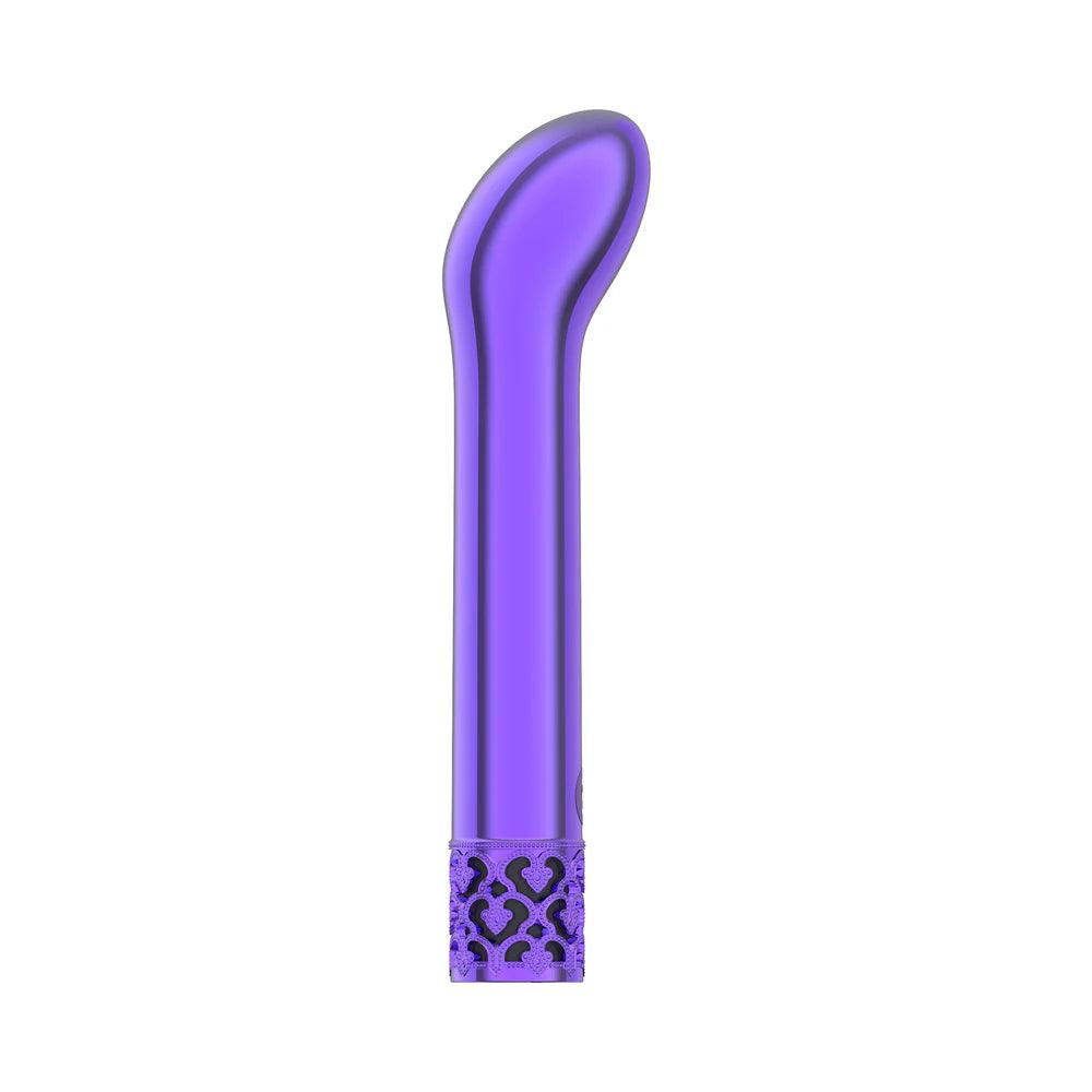 Shots Royal Gems Jewel Rechargeable Curved ABS Bullet Vibrator - Buy At Luxury Toy X - Free 3-Day Shipping