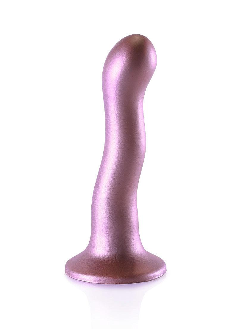 Ouch! Ultra Soft Curvy G-Spot Silicone Dildo 7in