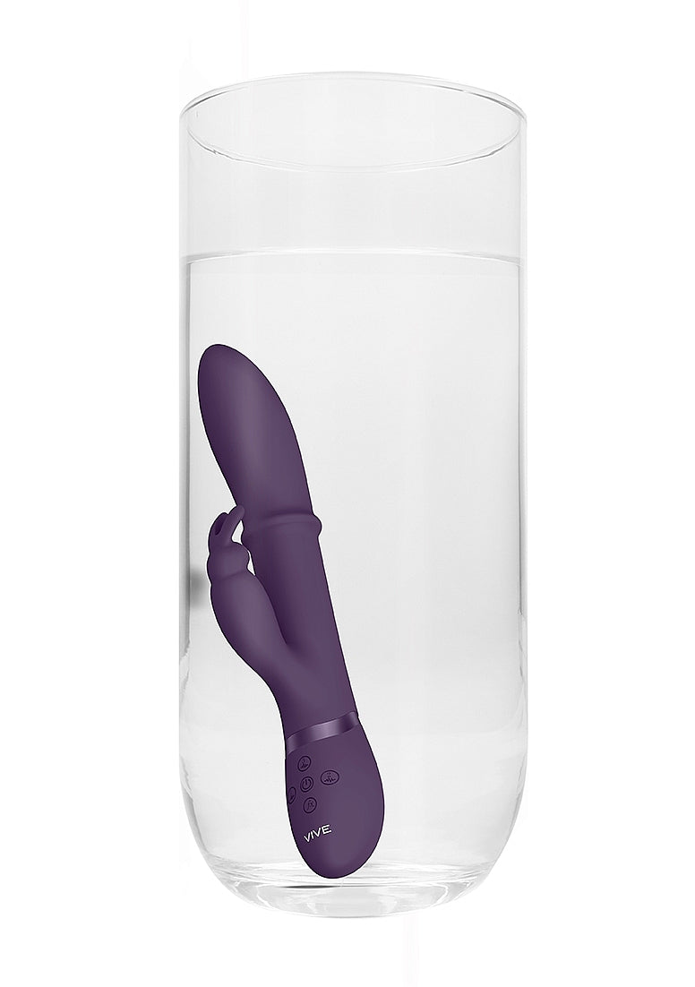 Shots Vive Halo Rechargeable Silicone Ring Rabbit Vibrator