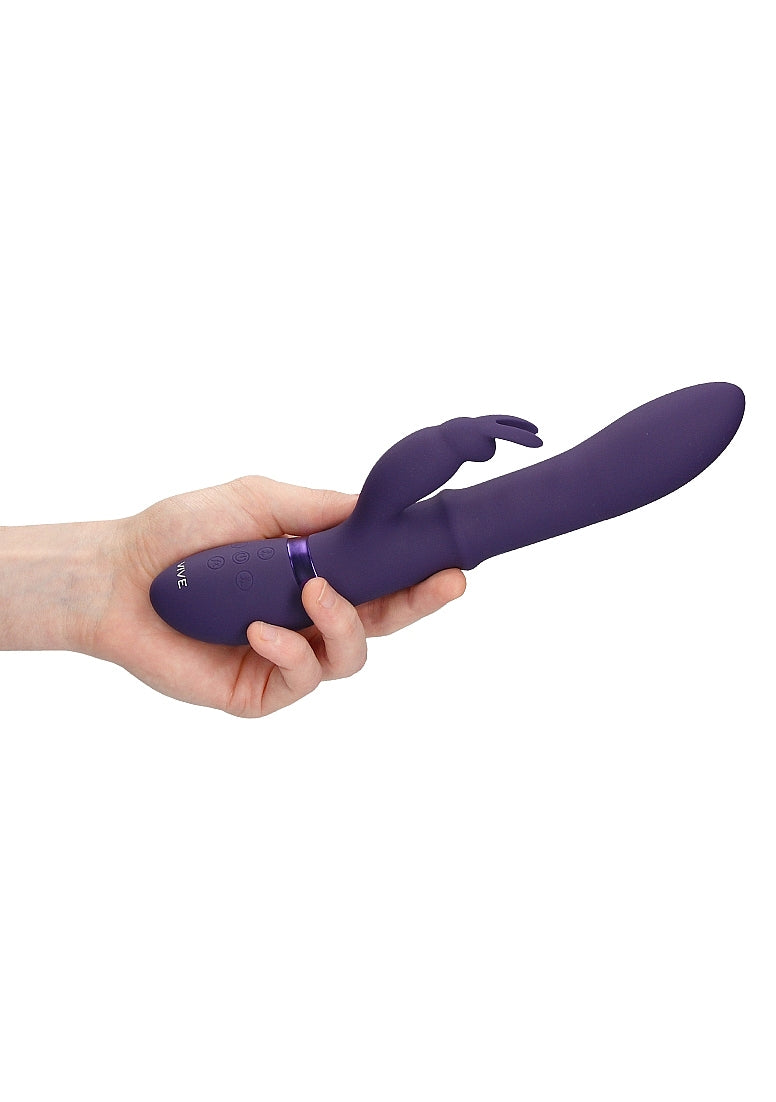 Shots Vive Halo Rechargeable Silicone Ring Rabbit Vibrator