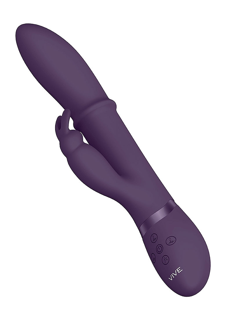 Shots Vive Halo Rechargeable Silicone Ring Rabbit Vibrator