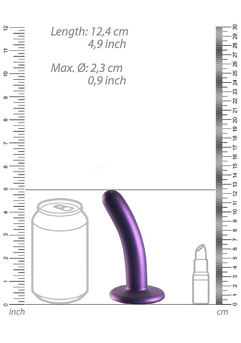 Ouch! Smooth G-Spot Silicone Dildo 5in