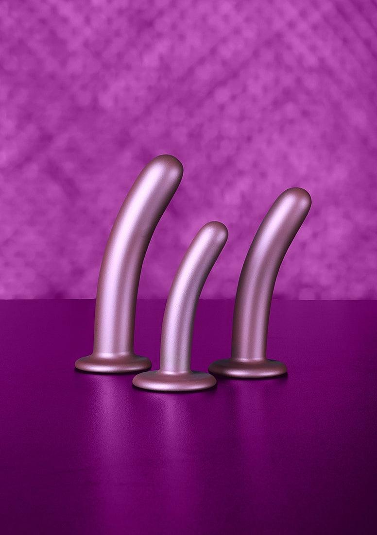 Ouch! Smooth G-Spot Silicone Dildo 7in