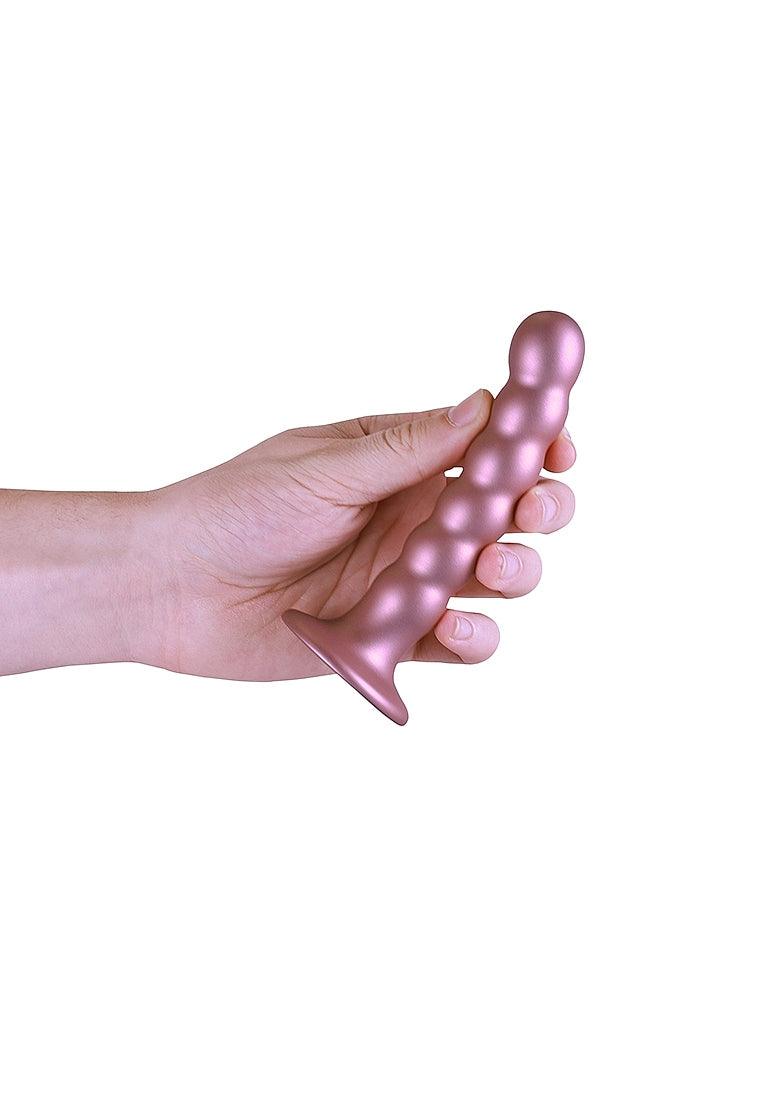 Ouch! Beaded G-Spot Silicone Dildo 5in