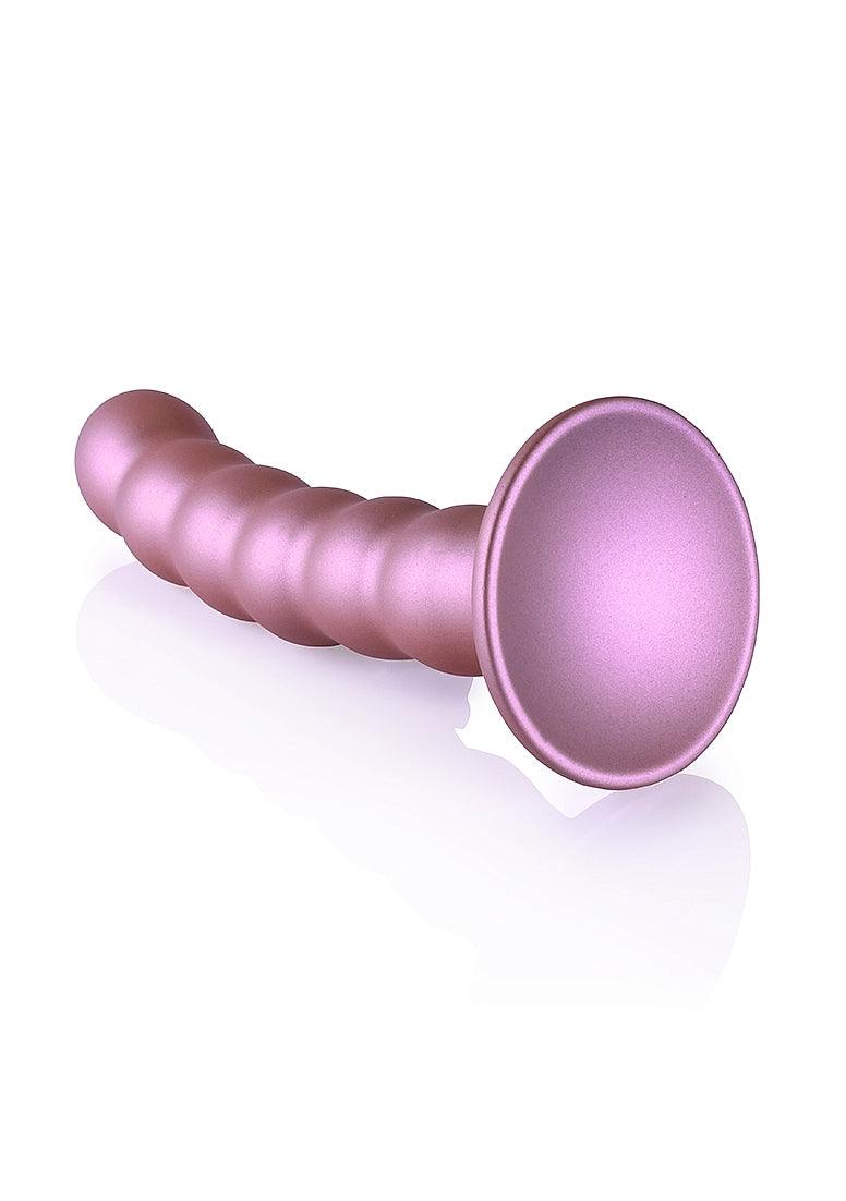 Ouch! Beaded G-Spot Silicone Dildo 5in