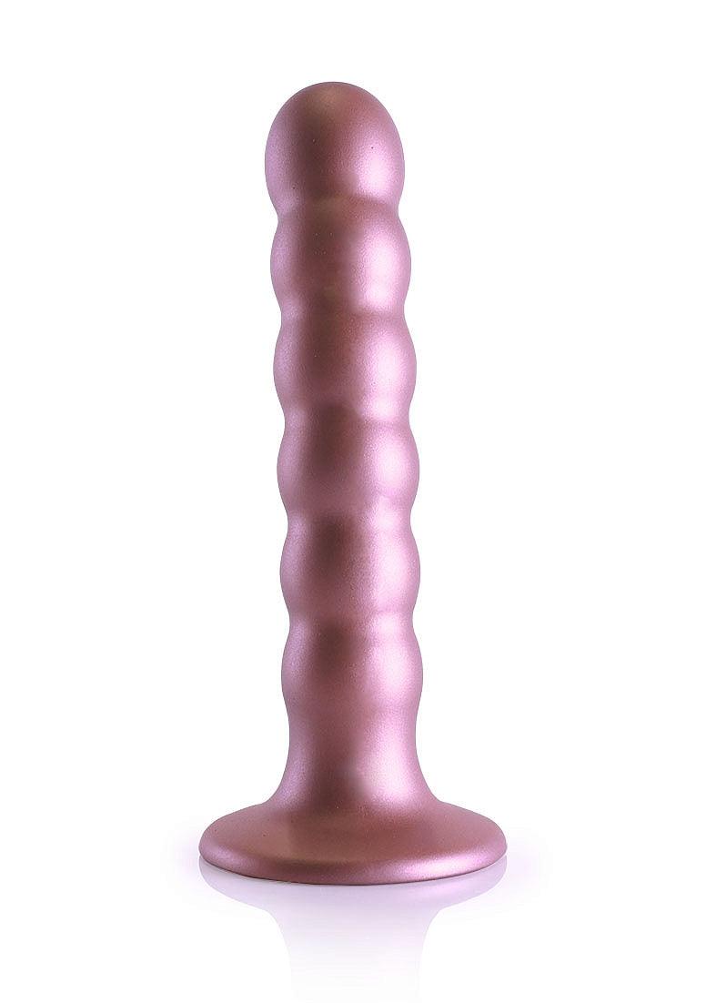 Ouch! Beaded G-Spot Silicone Dildo 5in