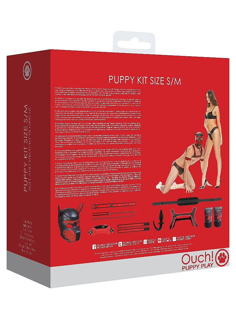 Ouch! Neoprene Puppy Kit - Red