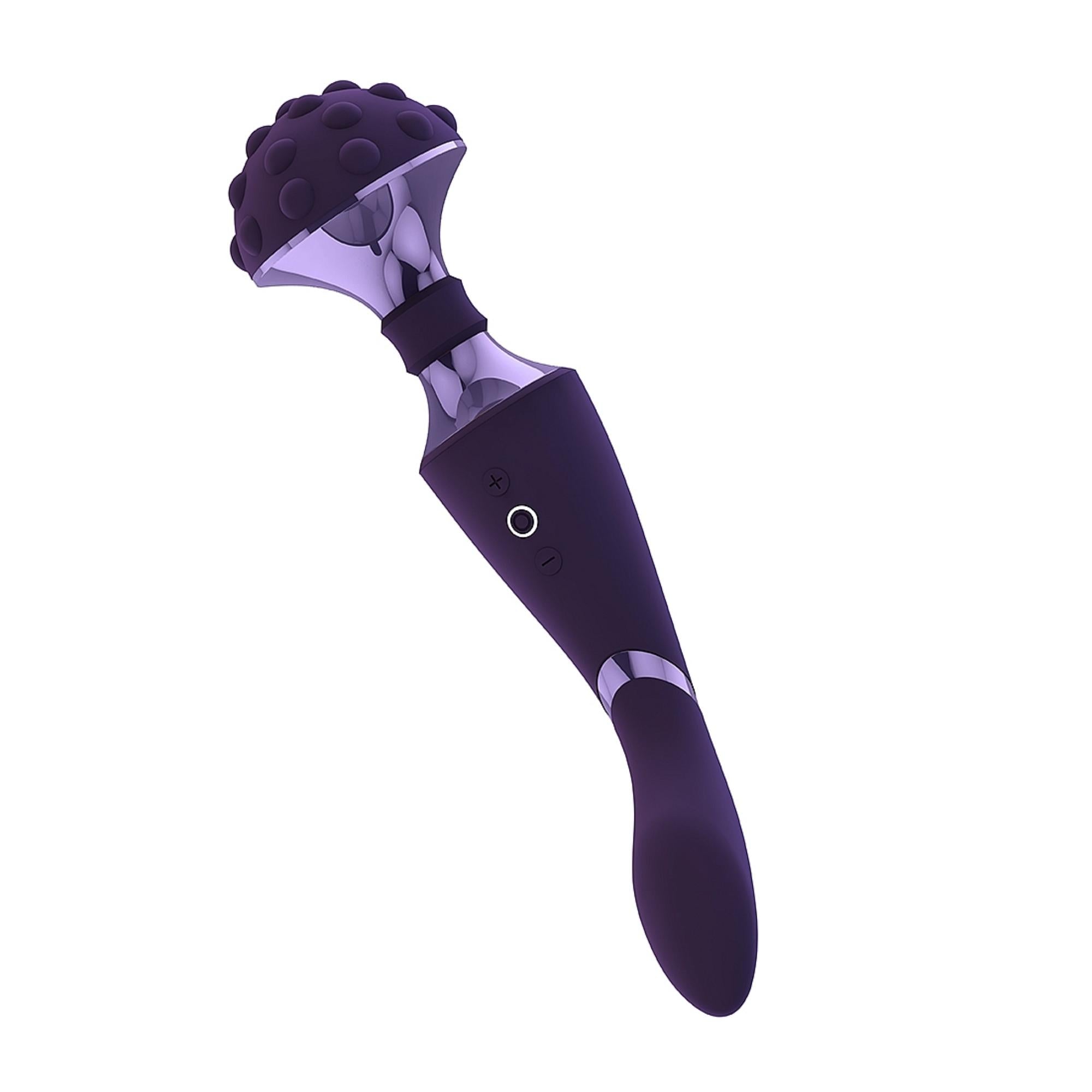 Vive Shiatsu Rechargeable Silicone Bendable Massager Wand