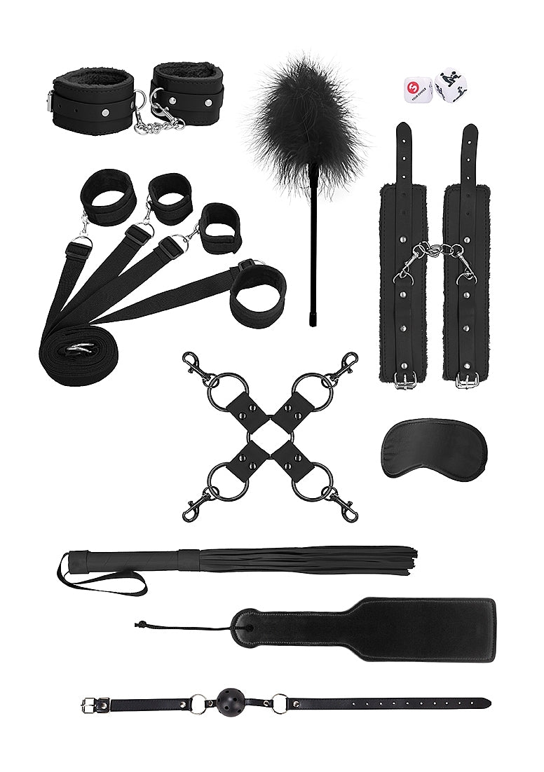 Ouch! Kits Bondage Belt Restraint System 8pc