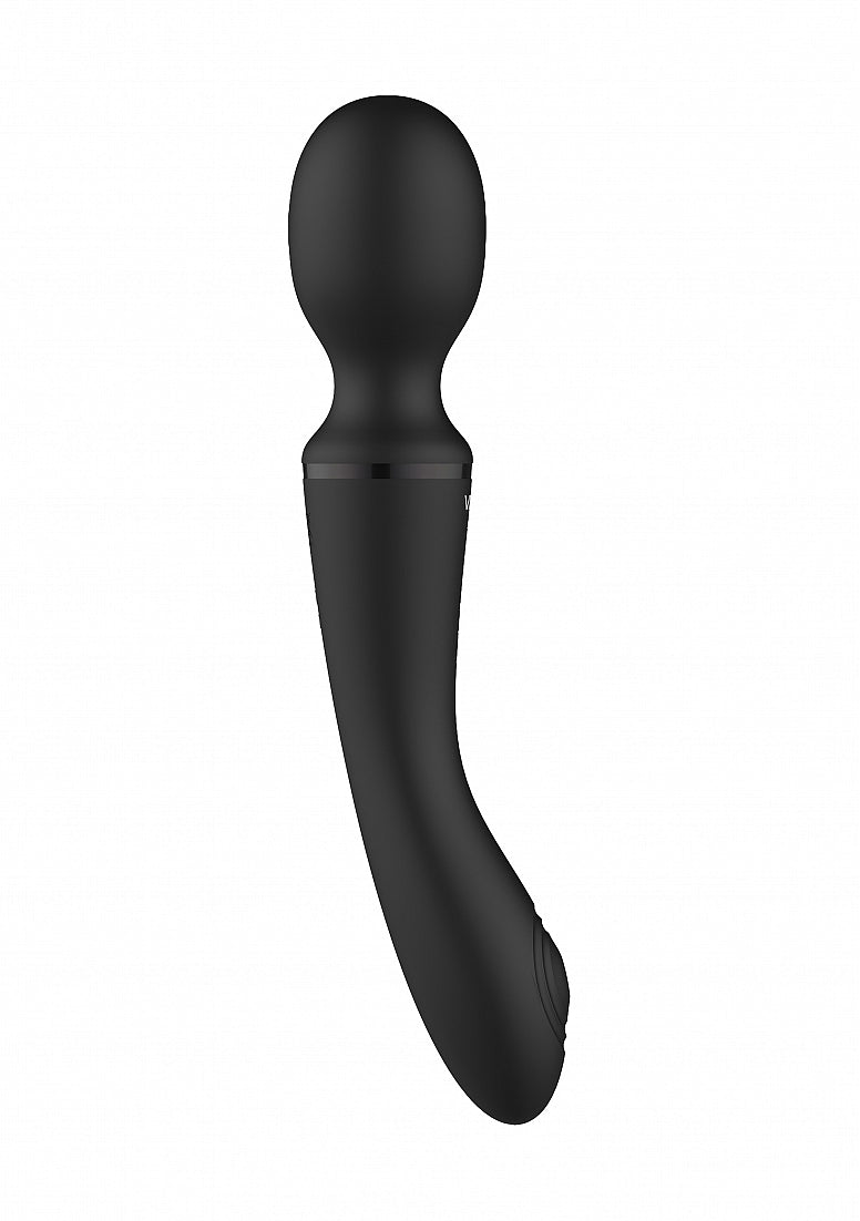 Shots Vive Enora Rechargeable Silicone Double End Pulse Wave Wand & Vibrator