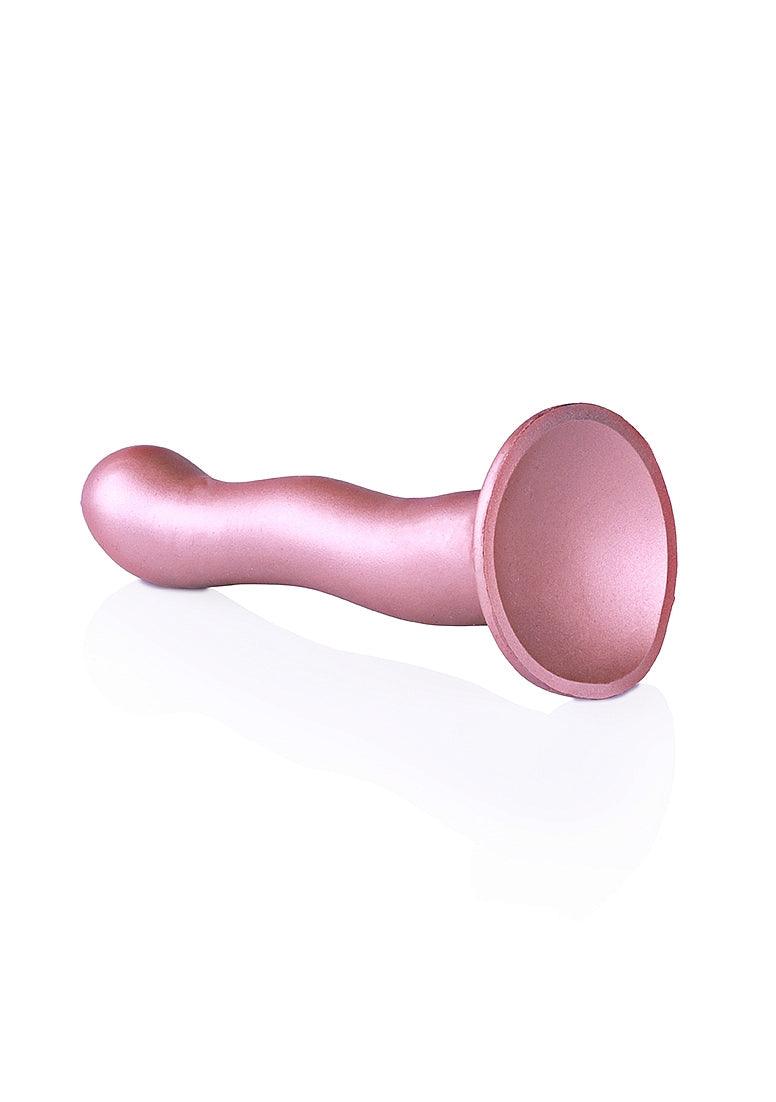 Ouch! Ultra Soft Curvy G-Spot Silicone Dildo 7in