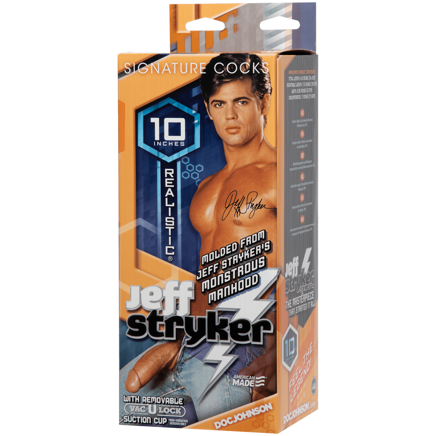 Signature Cocks Jeff Stryker Dildo 10in - Buy At Luxury Toy X - Free 3-Day Shipping