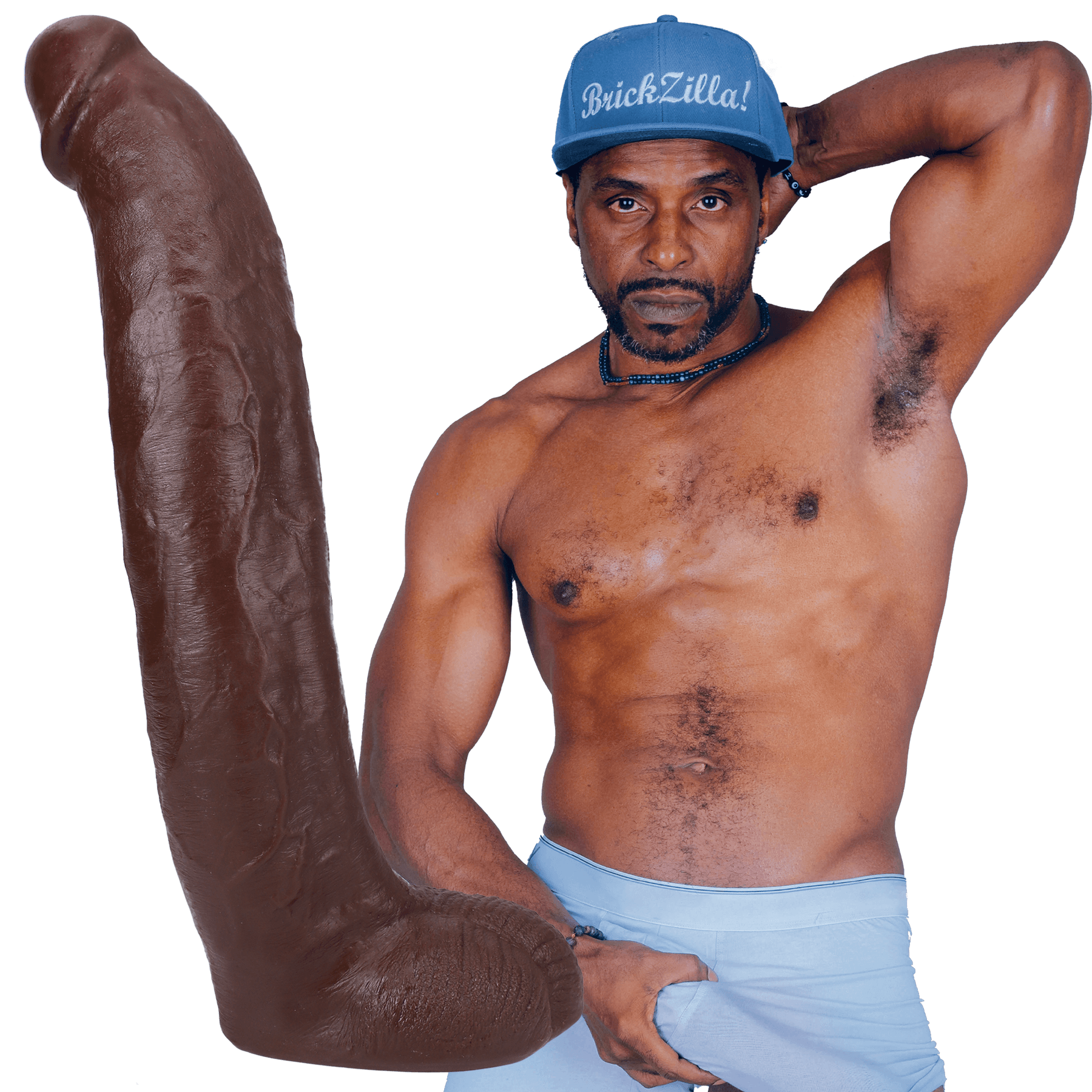 Signature Cocks Ultraskyn Brickzilla 13 inch Dildo - Buy At Luxury Toy X - Free 3-Day Shipping