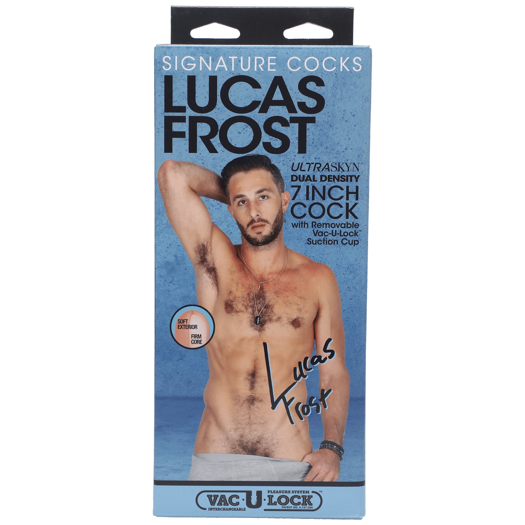 Signature Cocks Ultraskyn Lucas Frost Dildo - Buy At Luxury Toy X - Free 3-Day Shipping