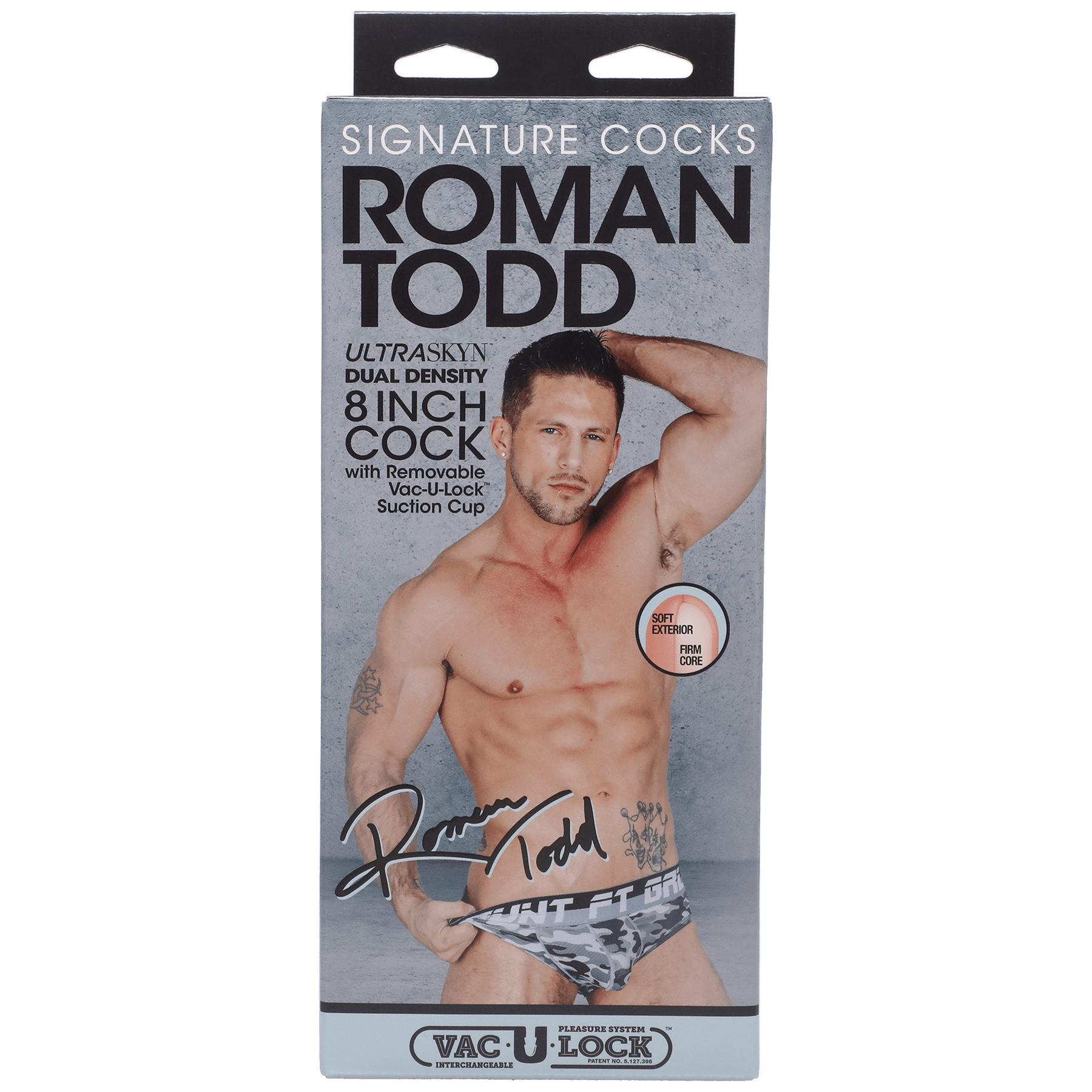 Signature Cocks Ultraskyn Roman Todd Dildo - Buy At Luxury Toy X - Free 3-Day Shipping