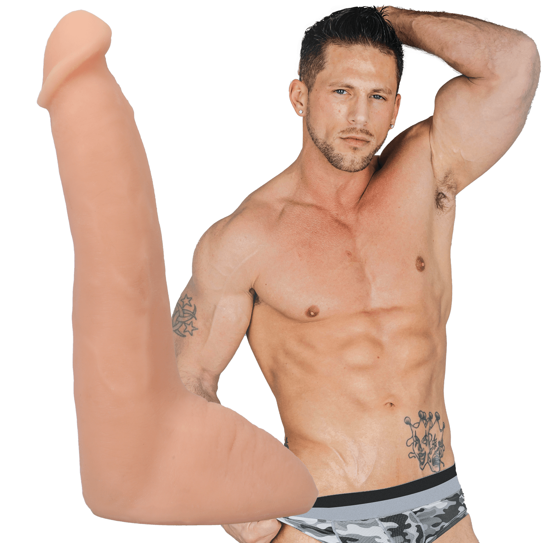 Signature Cocks Ultraskyn Roman Todd Dildo - Buy At Luxury Toy X - Free 3-Day Shipping