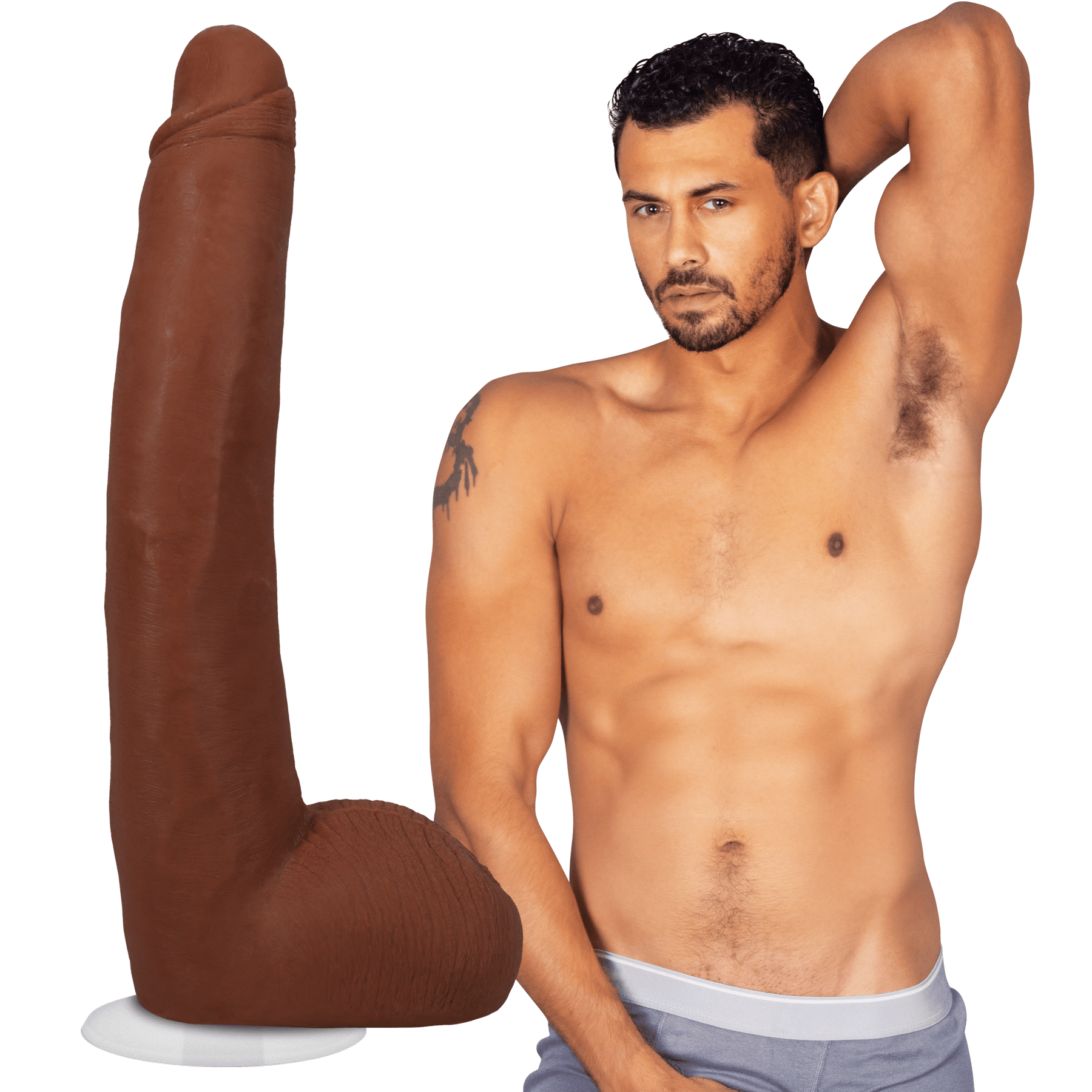 Signature Series Alex Jones ULTRASKYN 11" Dildo - Buy At Luxury Toy X - Free 3-Day Shipping