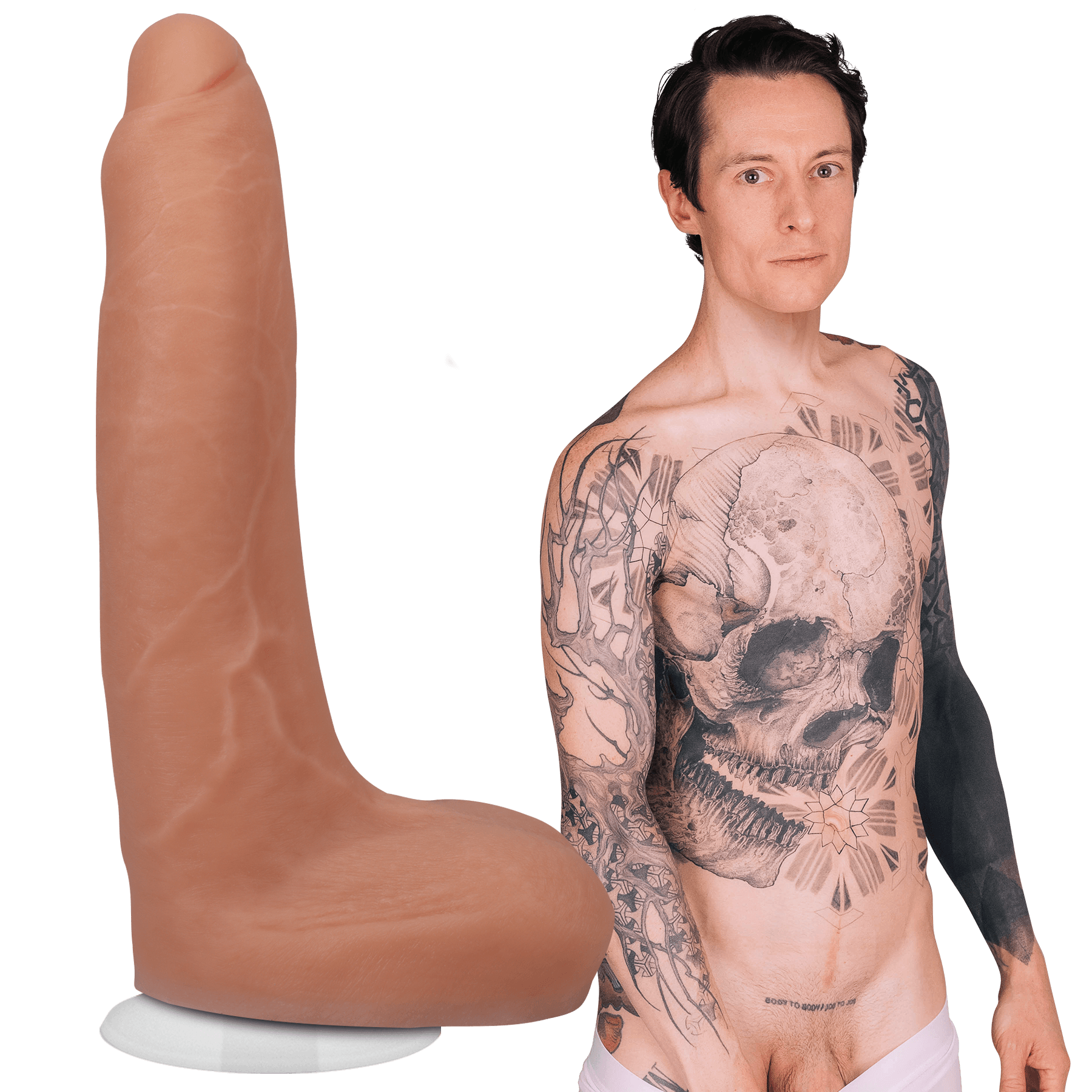 Signature Series Ownen Gray 9in Dildo - Buy At Luxury Toy X - Free 3-Day Shipping