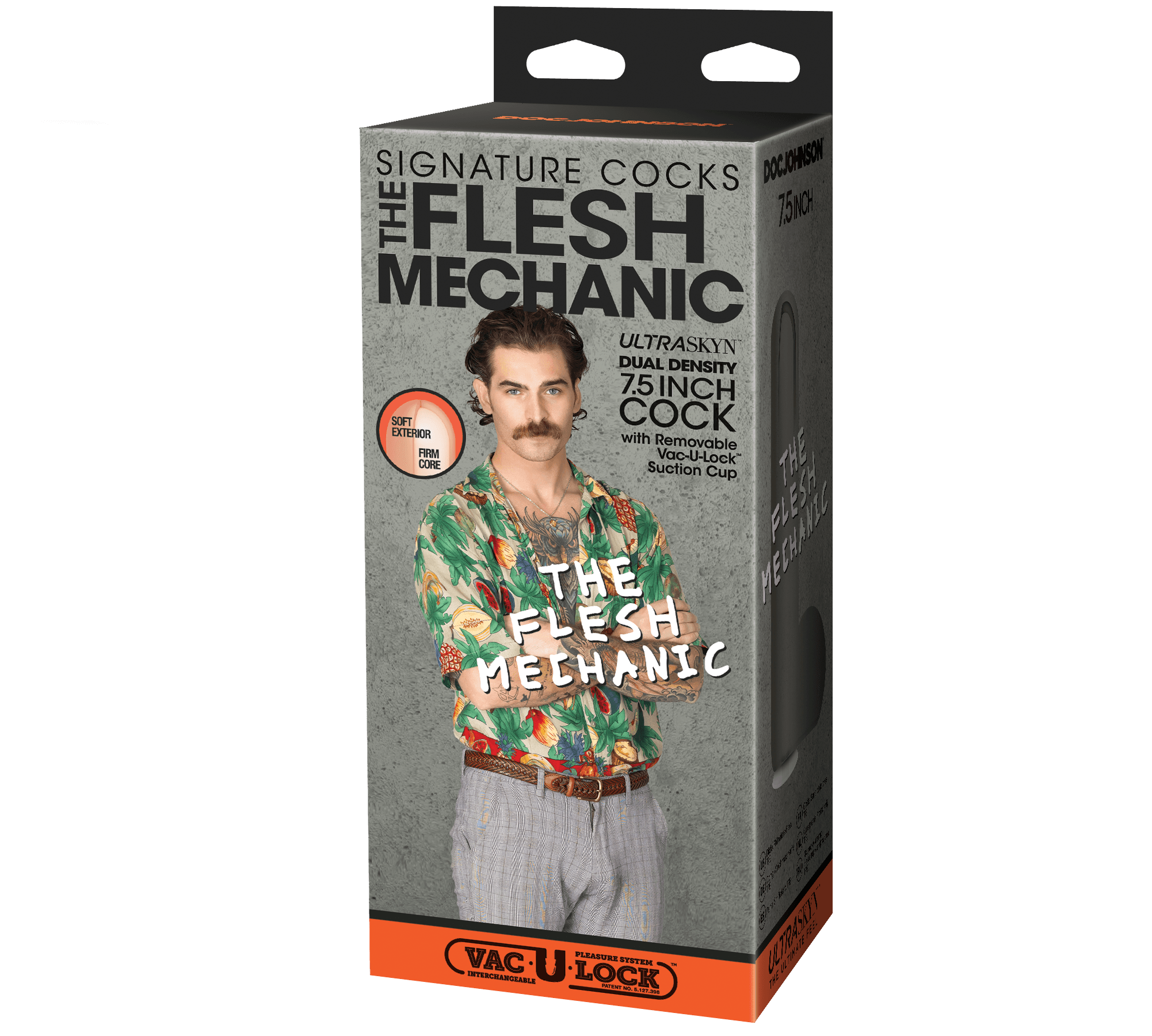 Signature Series The Flesh Mechanic 7.5" Dildo - Buy At Luxury Toy X - Free 3-Day Shipping