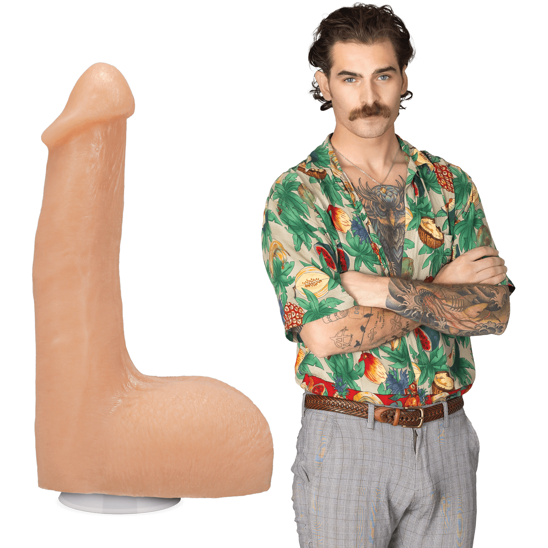 Signature Series The Flesh Mechanic 7.5" Dildo - Buy At Luxury Toy X - Free 3-Day Shipping