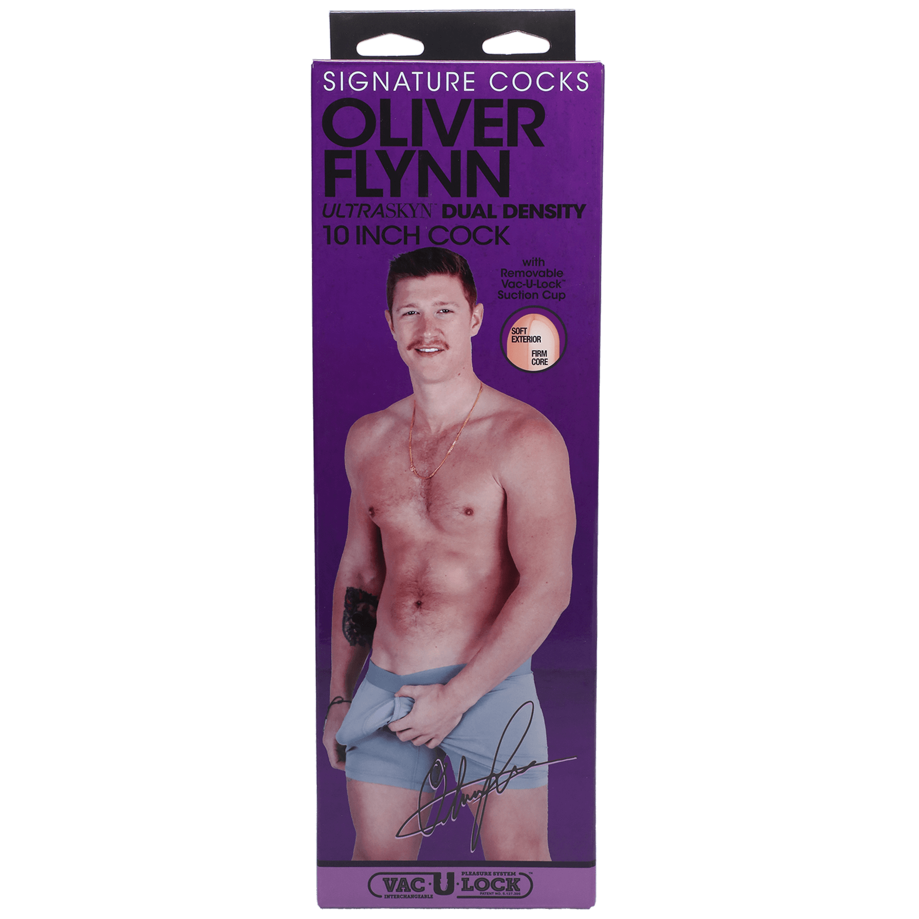 Signature Series Ultraskyn Oliver Flynn Dildo - Buy At Luxury Toy X - Free 3-Day Shipping