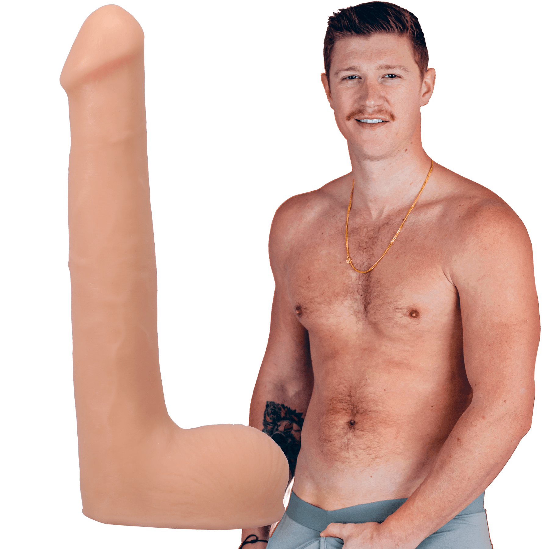 Signature Series Ultraskyn Oliver Flynn Dildo - Buy At Luxury Toy X - Free 3-Day Shipping