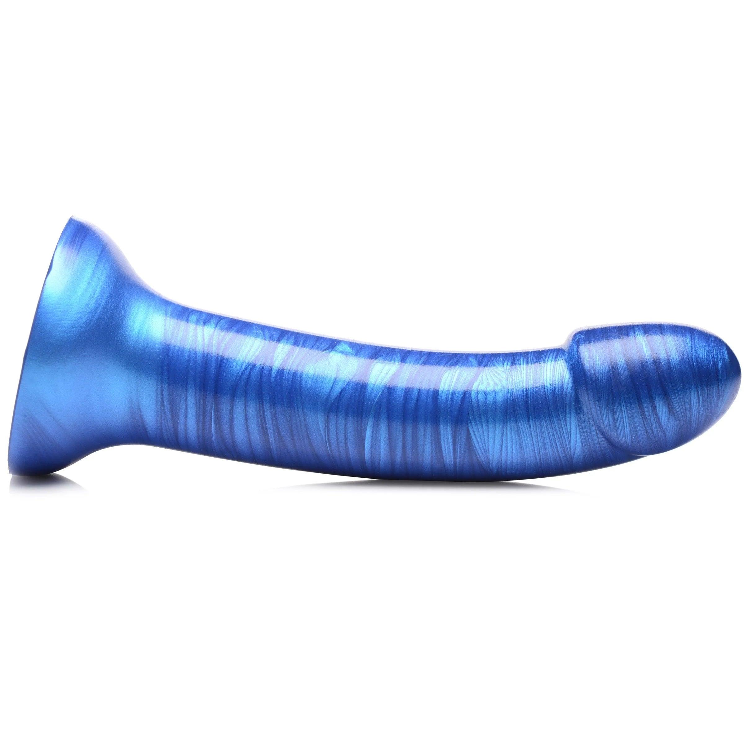 Simply Sweet Metallic Silicone Dildo 7in - Buy At Luxury Toy X - Free 3-Day Shipping