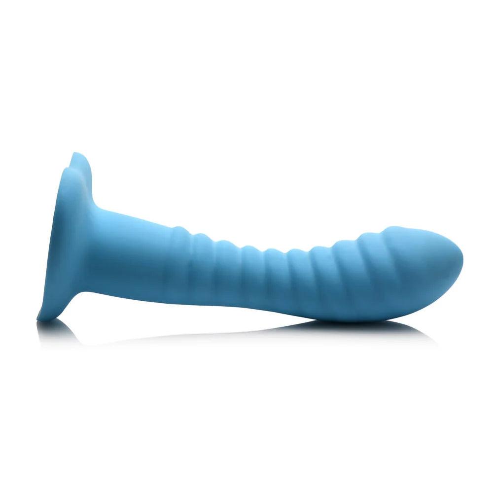 Simply Sweet Ribbed 7 in. Silicone Dildo - Buy At Luxury Toy X - Free 3-Day Shipping