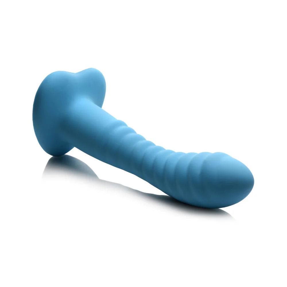 Simply Sweet Ribbed 7 in. Silicone Dildo - Buy At Luxury Toy X - Free 3-Day Shipping