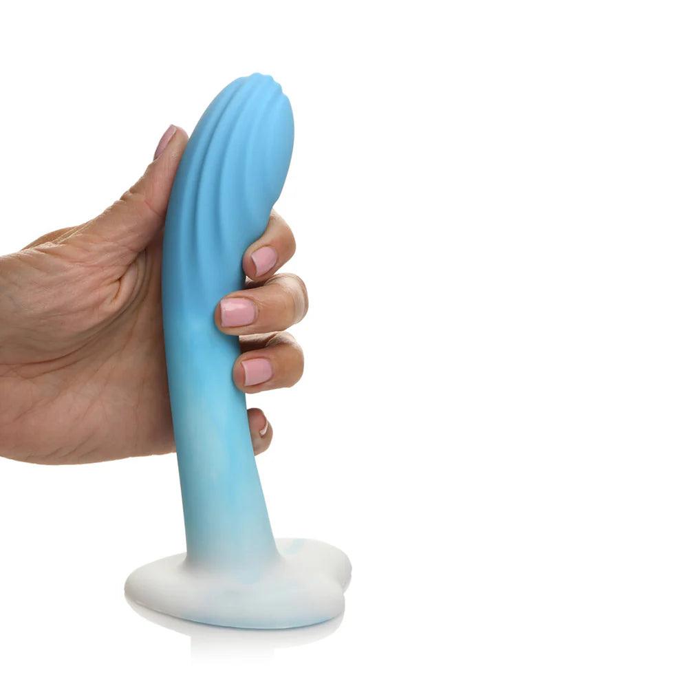 Simply Sweet Rippled 7 in. Silicone Dildo - Buy At Luxury Toy X - Free 3-Day Shipping