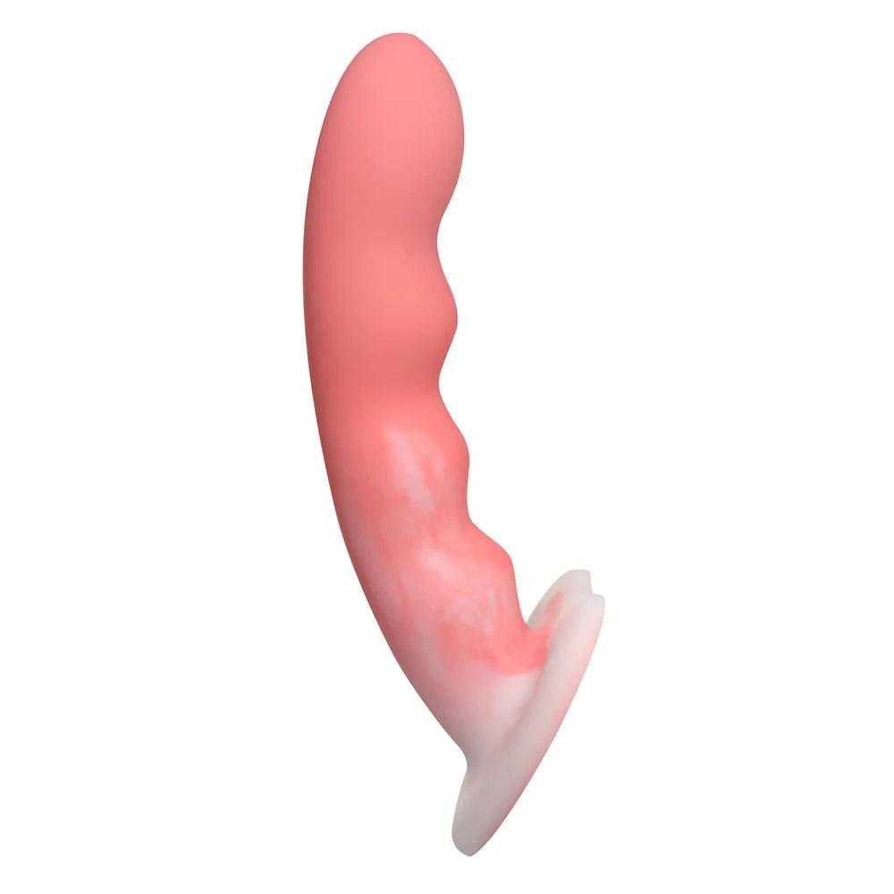 Simply Sweet Wavy 8 in. Silicone Dildo - Buy At Luxury Toy X - Free 3-Day Shipping