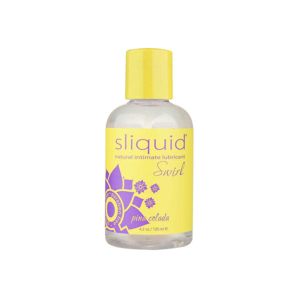 Sliquid Naturals Swirl Water Based Flavored Lubricant - 4.2oz - Buy At Luxury Toy X - Free 3-Day Shipping