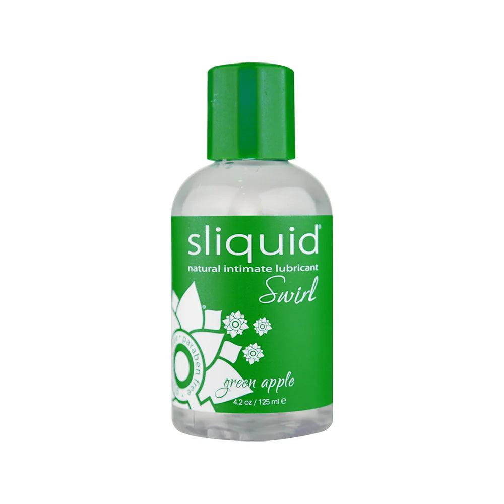 Sliquid Naturals Swirl Water Based Flavored Lubricant - 4.2oz - Buy At Luxury Toy X - Free 3-Day Shipping