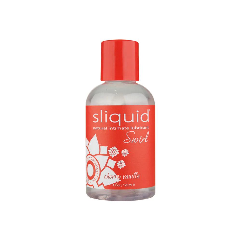 Sliquid Naturals Swirl Water Based Flavored Lubricant - 4.2oz - Buy At Luxury Toy X - Free 3-Day Shipping