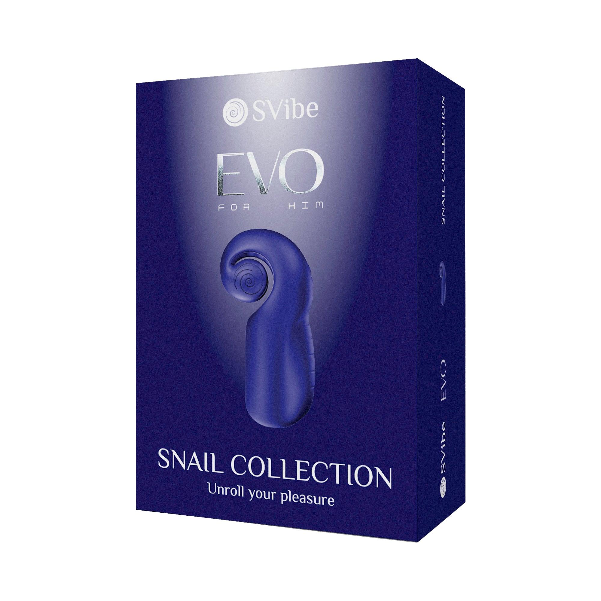 Snail Vibe Evo Rechargeable Masturbator - Buy At Luxury Toy X - Free 3-Day Shipping