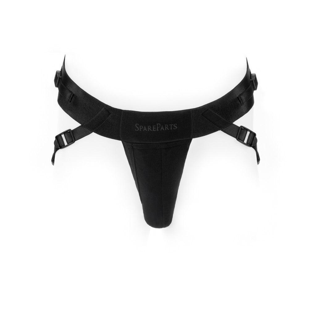 SpareParts Deuce Cover Underwear Harness Black (Double Strap) - Buy At Luxury Toy X - Free 3-Day Shipping