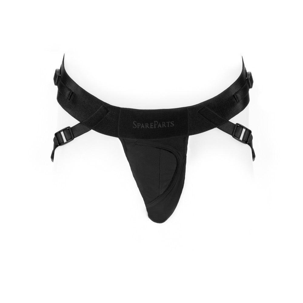 SpareParts Deuce Cover Underwear Harness Black (Double Strap) - Buy At Luxury Toy X - Free 3-Day Shipping