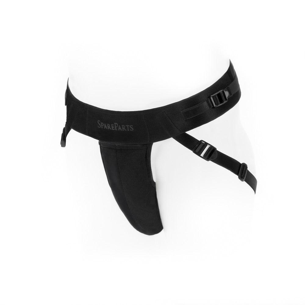 SpareParts Deuce Cover Underwear Harness Black (Double Strap) - Buy At Luxury Toy X - Free 3-Day Shipping