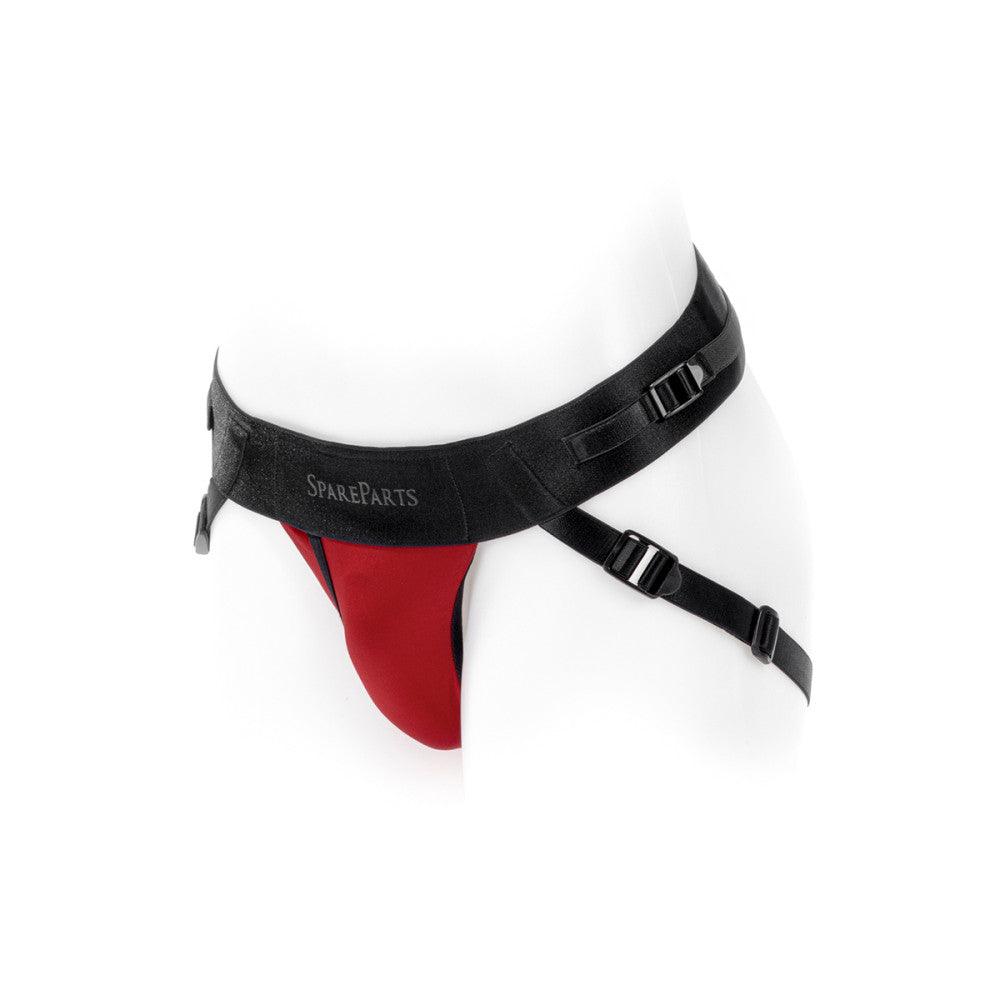 SpareParts Joque Cover Underwear Harness Red (Double Strap) - Buy At Luxury Toy X - Free 3-Day Shipping