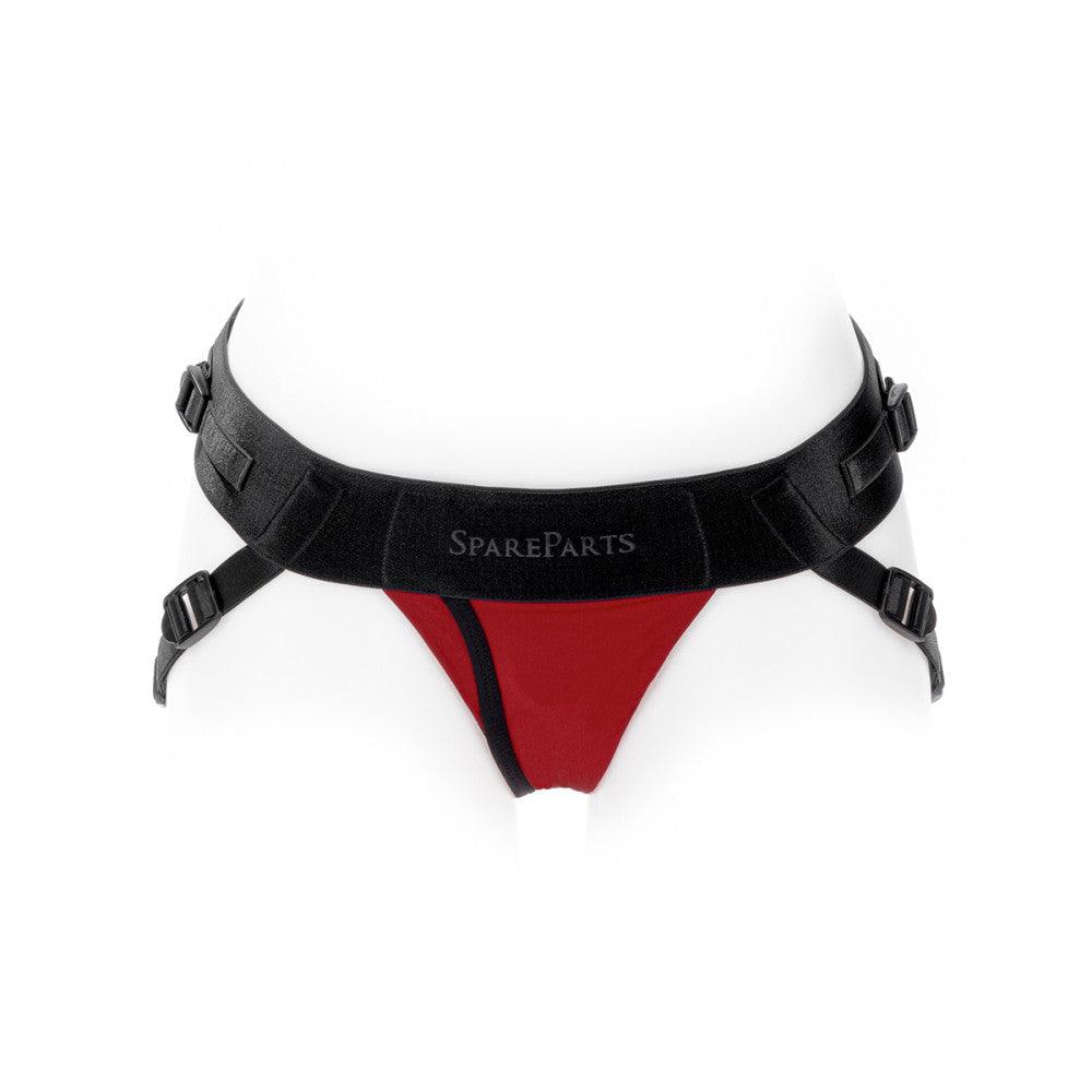 SpareParts Joque Cover Underwear Harness Red (Double Strap) - Buy At Luxury Toy X - Free 3-Day Shipping