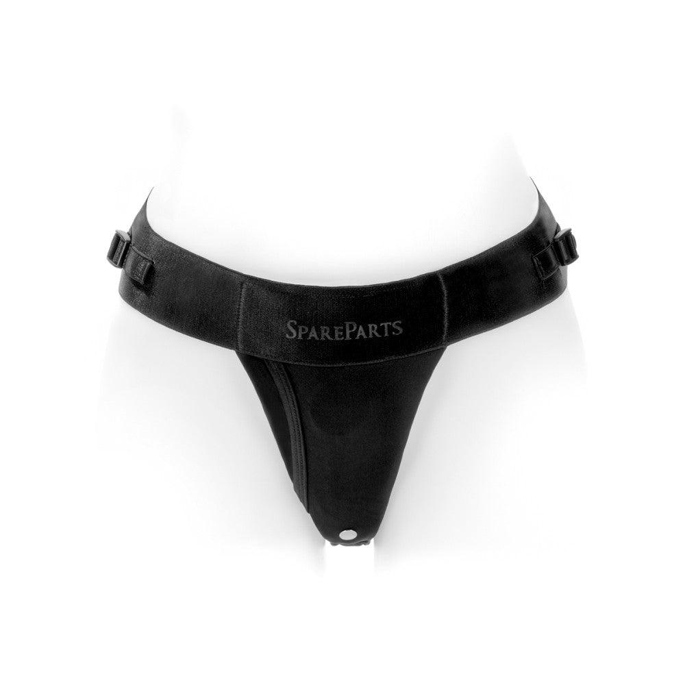 SpareParts Theo Cover Underwear Harness Black Nylon (Single Strap) - Buy At Luxury Toy X - Free 3-Day Shipping