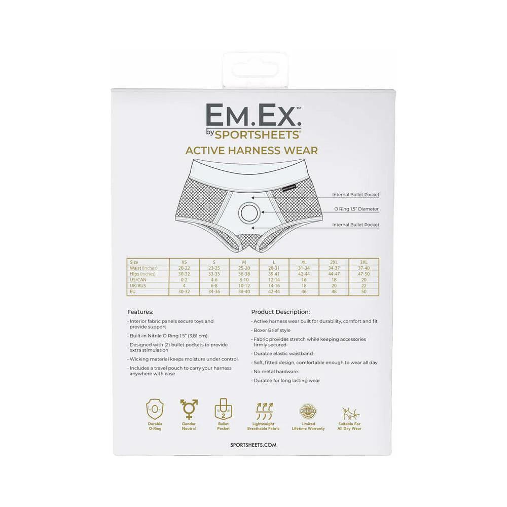 Sportsheets Em.Ex. Fit Harness Fishnet - Buy At Luxury Toy X - Free 3-Day Shipping