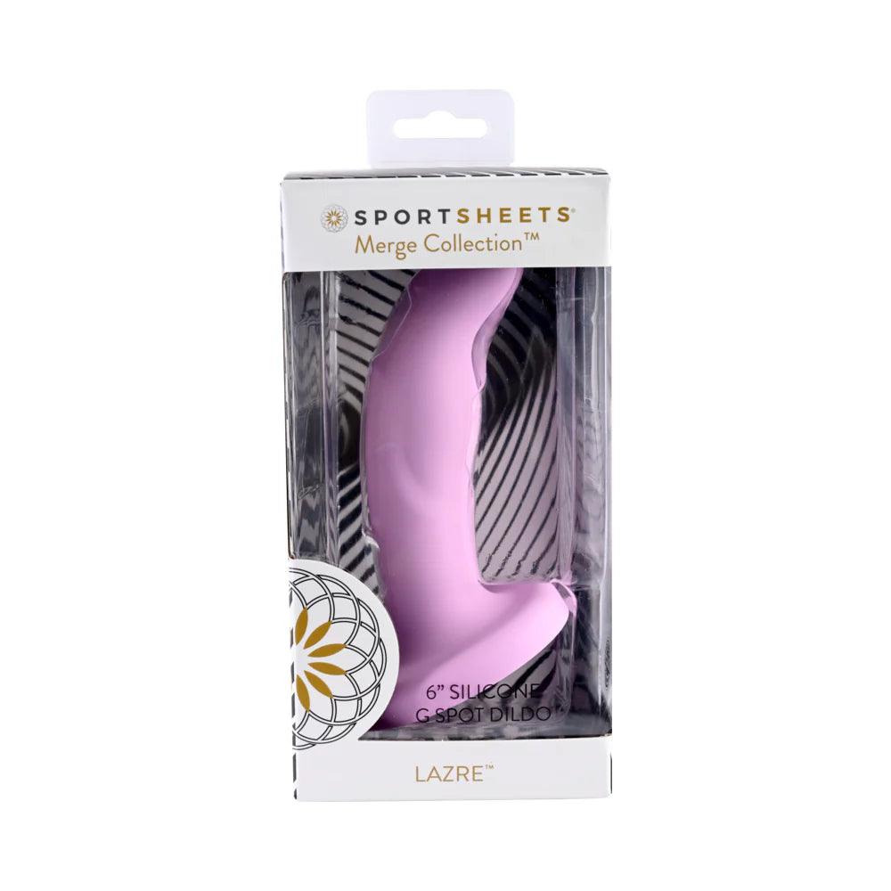 Sportsheets Merge Collection Lazre 6 in. Silicone G-Spot Dildo with Suction Cup - Buy At Luxury Toy X - Free 3-Day Shipping