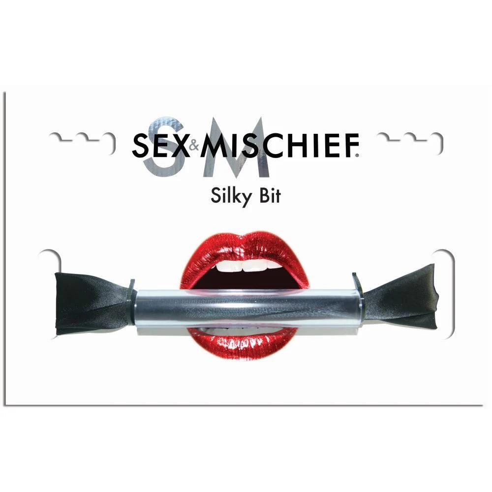 Sportsheets Sex & Mischief Silky Bit Gag - Buy At Luxury Toy X - Free 3-Day Shipping