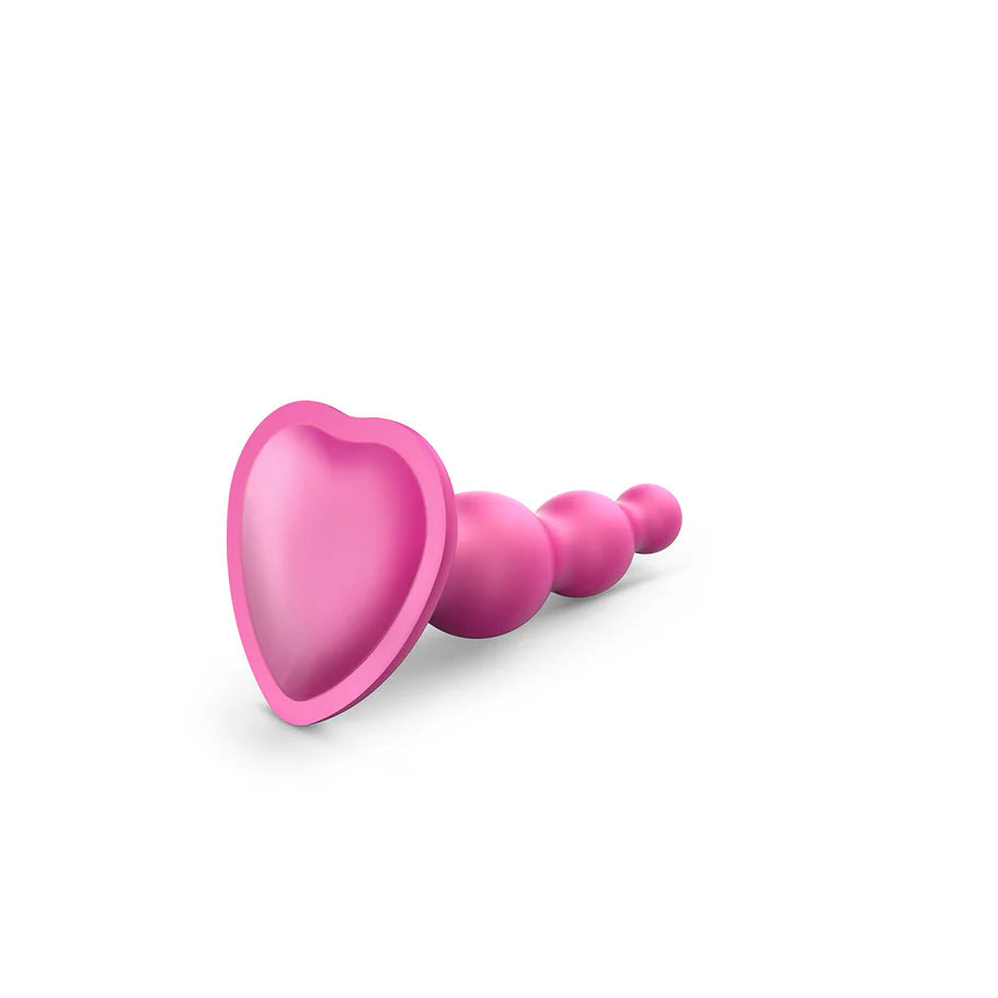 Strap-On-Me Dildo Plug Beads – Raspberry – Ultimate Comfort and Pleasure - Buy At Luxury Toy X - Free 3-Day Shipping