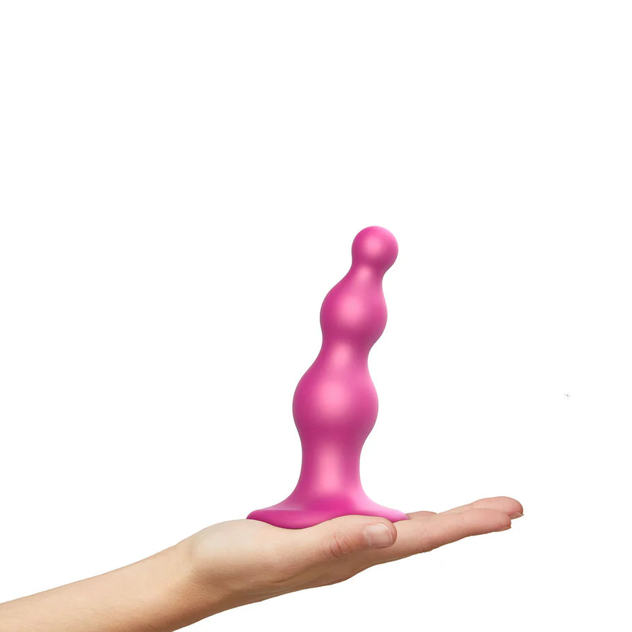 Strap-On-Me Dildo Plug Beads – Raspberry – Ultimate Comfort and Pleasure - Buy At Luxury Toy X - Free 3-Day Shipping