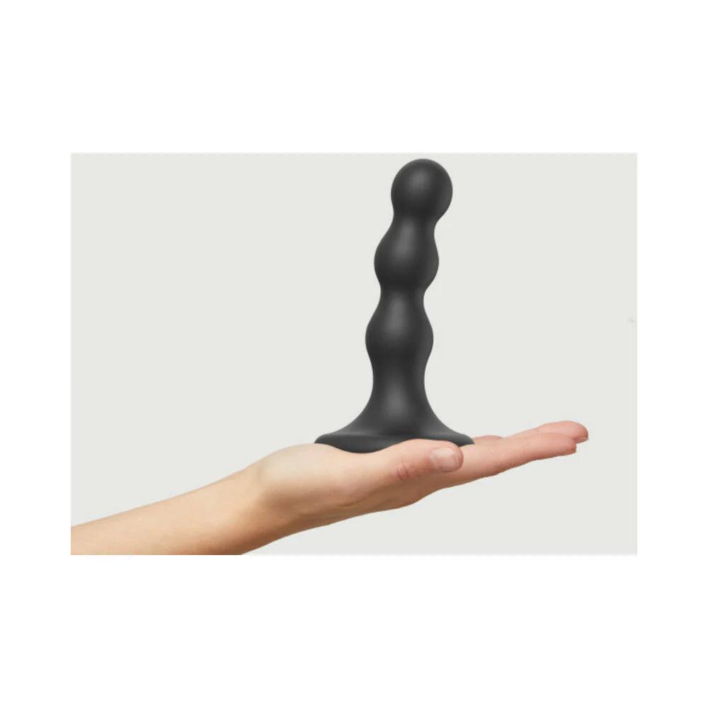 Strap-On-Me Hybrid Collection Silicone Dildo Plug Balls - Black - Buy At Luxury Toy X - Free 3-Day Shipping